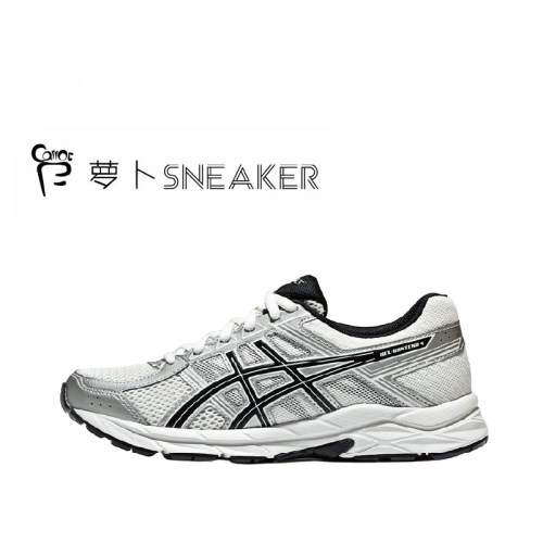 Asics/亚瑟士 Gel-Contend4 女子低帮跑鞋 慢跑网面透气缓震回弹