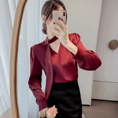 高端雪纺遮肚子春秋季常规女士