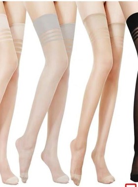 长筒丝袜女中长防勾丝夏季超薄款肉色高筒袜半截过膝袜大腿袜子