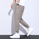 春季薄款九分裤男2021新韩版潮流宽松直筒潮牌休闲裤C026-P55，男装休闲裤，星座1006