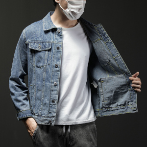 2021春秋季牛仔外套男韩版潮流秋装青年男生夹克帅气JK9016-p70