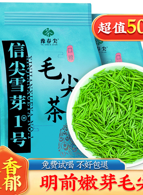 正宗嫩芽1斤明前特级信阳手工毛尖2025新茶叶浓香耐泡绿茶批发价