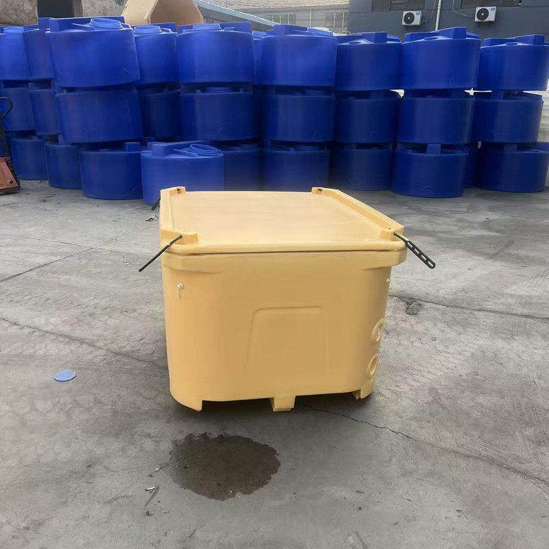 1000L鱼类水产保温箱大容量冰块保温桶虾仁浸泡桶滚塑一次成型