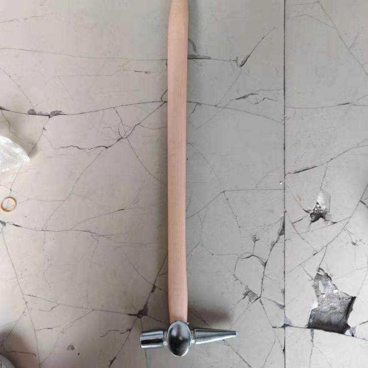 碳钢机车检车锤 460mm铁路施工检车锤带木柄美观好用