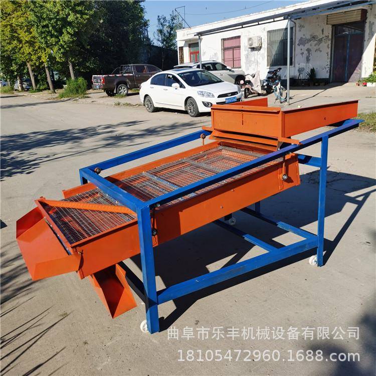 小麦水稻种子清选机 多功能电动筛子粮食筛选机 家用菜籽精选机