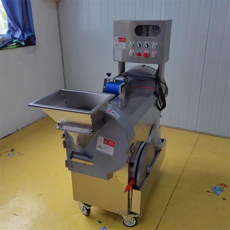 商用多功能切菜机 全自动不锈钢双头切菜机 土豆切丝切片切丁机