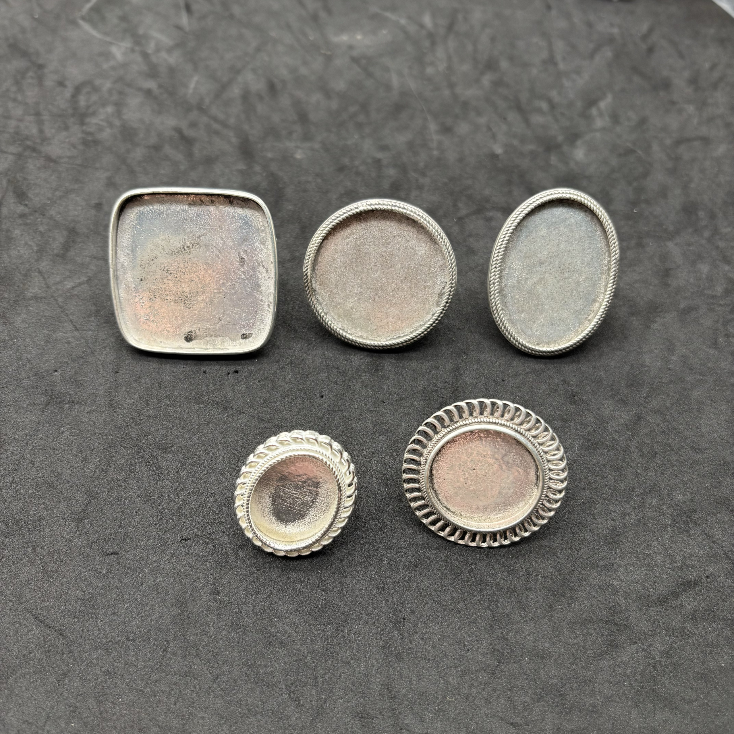 手工diy配件戒指空托