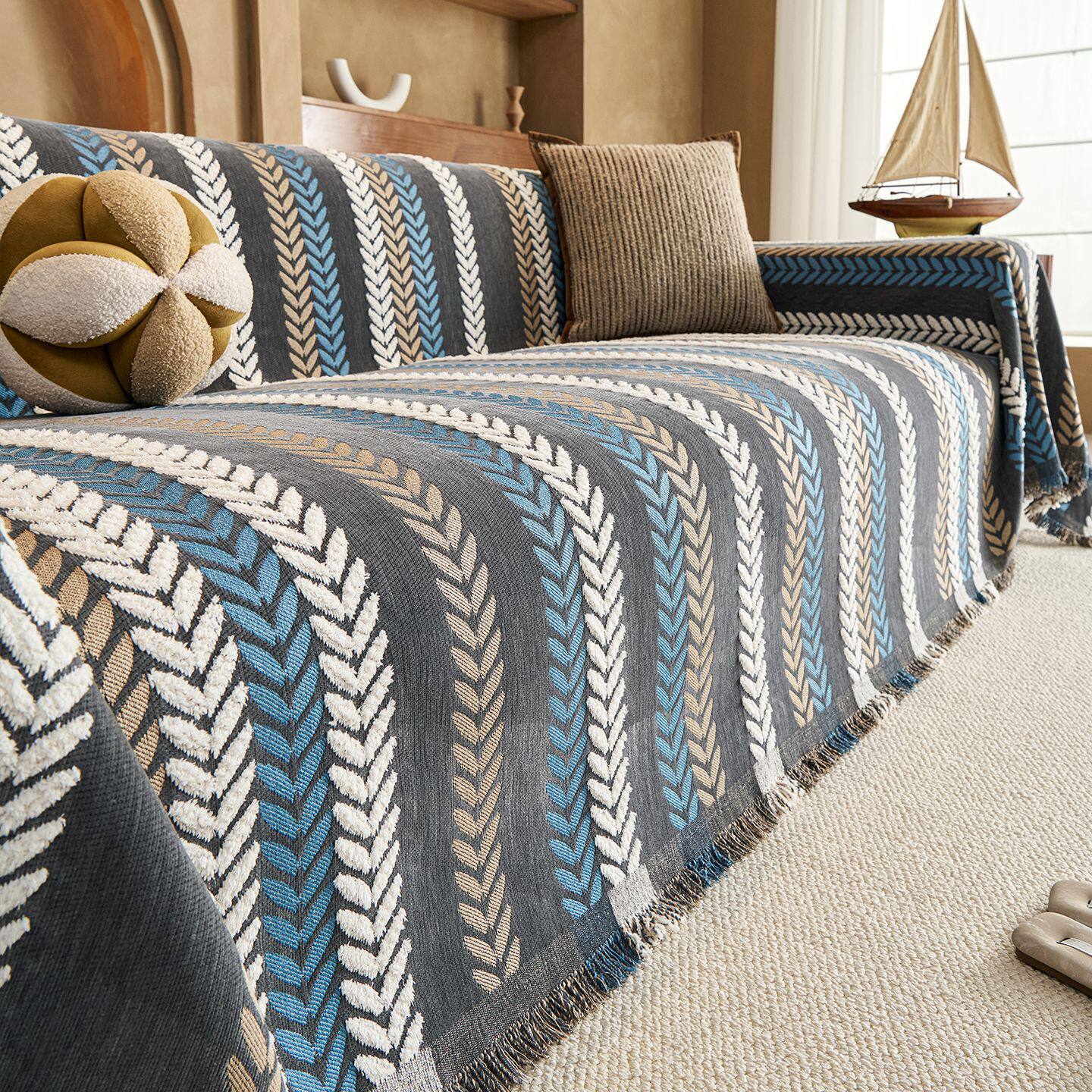 沙发巾一整张全盖四季通用2026年新款沙发垫子套罩巾盖布坐垫