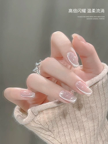 Лампочка, лак для ногтей, супер яркие универсальные динамичные блестки для ногтей для маникюра, кошачий глаз, коллекция 2023