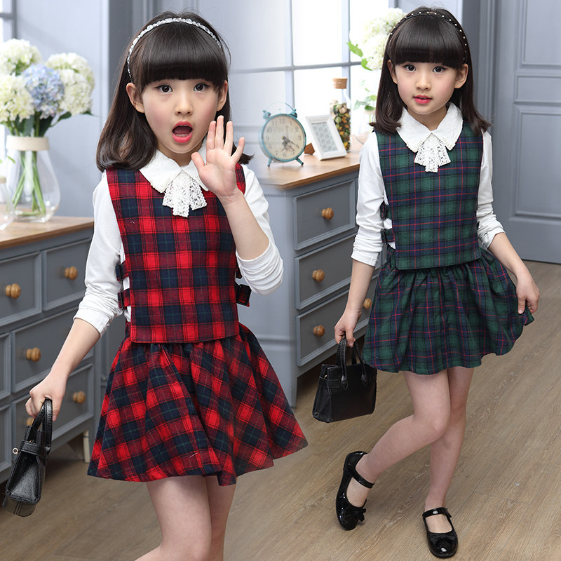 undefined3 Children's wear 5 Girls' wear 6 Little girl 8 Autumn Skirt 7 Set 9 children 10 Fall three-piece 11 yearundefinedin the Children/Baby/Family fitted , Skirt(New) , Dress  category - from Buy2taobao.com to provide professional Taobao agent buy service