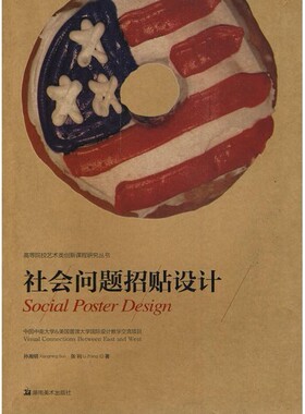 正版包邮社会问题招贴设计孙湘明张利湖南美术出版社视觉符号的达