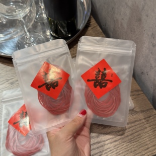 2025结婚红色捆红包橡皮筋高弹力耐用橡胶圈捆绑带牛皮筋加厚结实