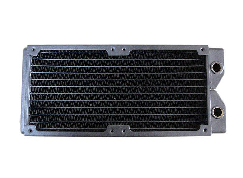 45MM THICK 240 360 PURE COPPER WATER RADIATOR RADIATOR HEAT EXCHANGER WATER FLOW RADIATOR