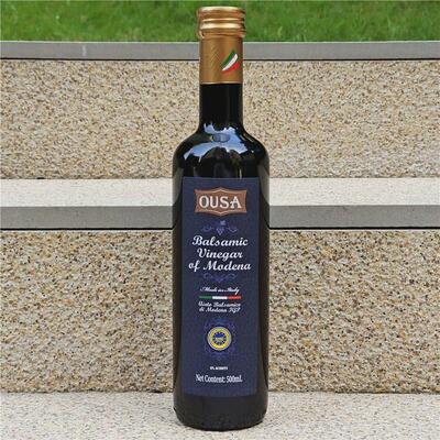 500ml欧萨意大利黑醋汁摩德纳即食用黑醋沙拉汁BALSAMIC VINEGAR