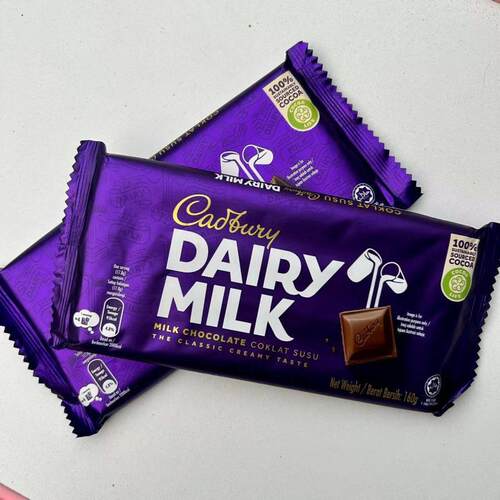 【日期】Cadbury吉百利牛奶巧克力DAIRY MILK CHOCOLATE160克