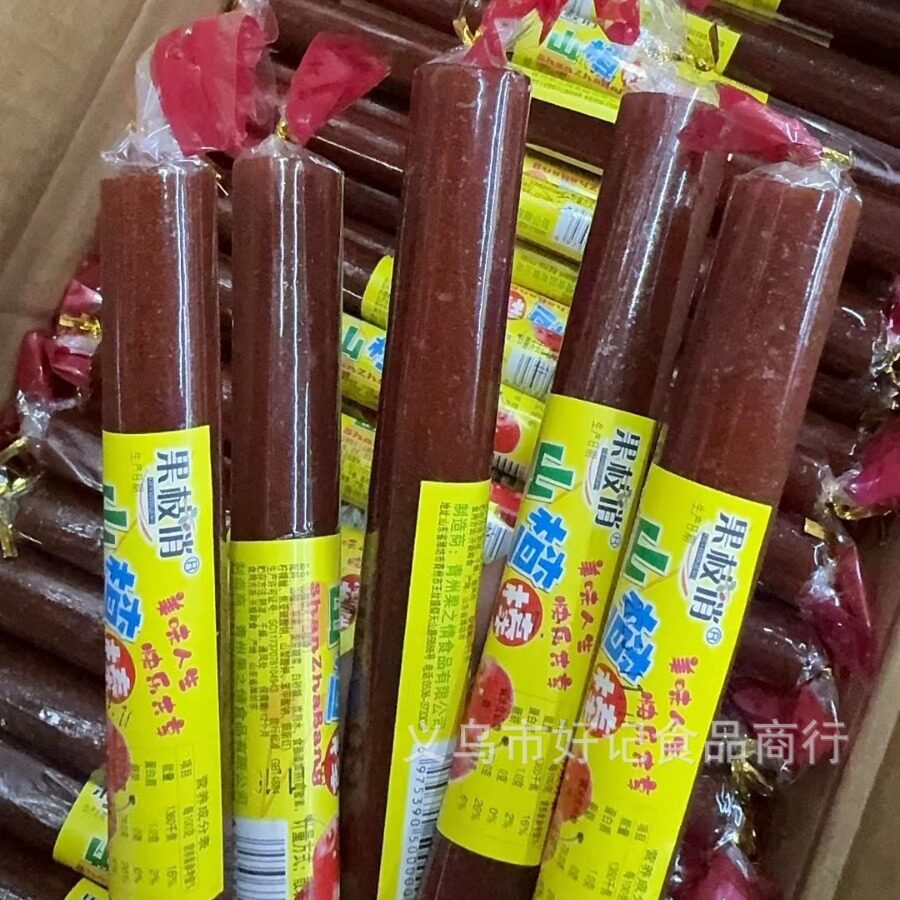 老式果丹皮山楂棒55g开胃山楂卷果脯蜜饯果枝俏果丹皮儿时经典
