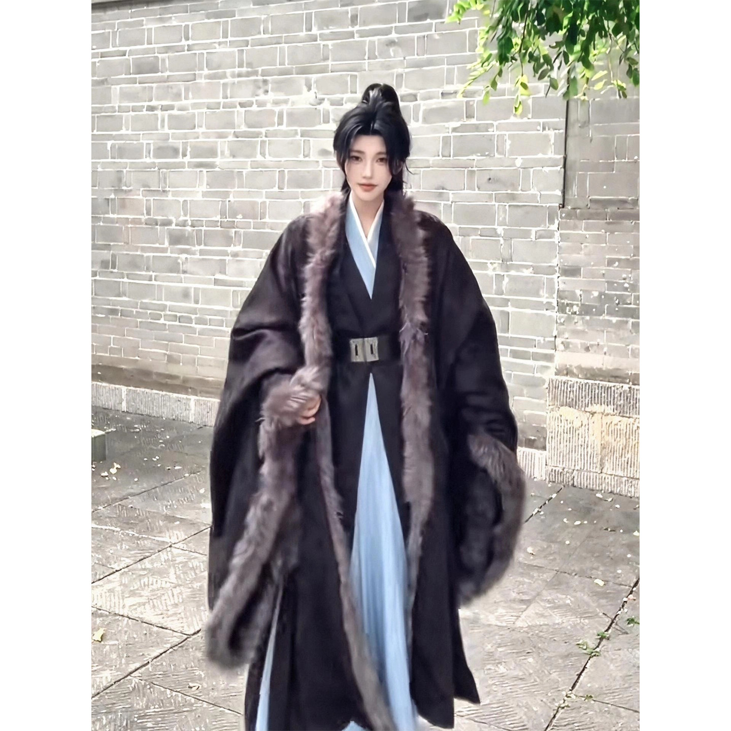 武侠万用劲装古风汉服男女同款