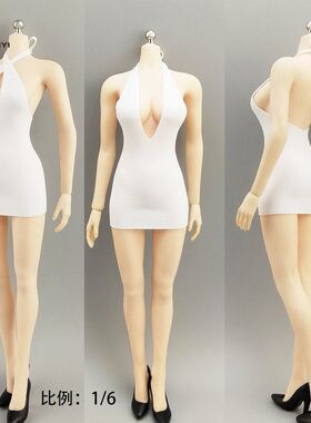 1/6高弹绑带短裙不染色12寸兵人服装6分BJD娃娃衣服适用TBL AT210