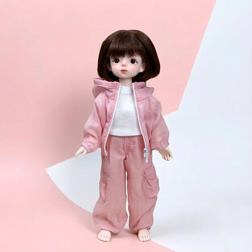 雾岛1/8分bjd娃娃小布ob22/ob24娃衣防晒衣裤子人偶玩偶衣服外套