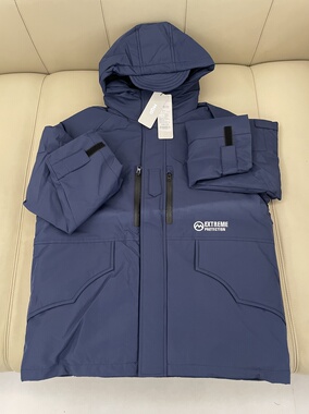 MQ120-170齐码新款工装大口袋连帽羽绒服，三标齐全asgm同仓混发