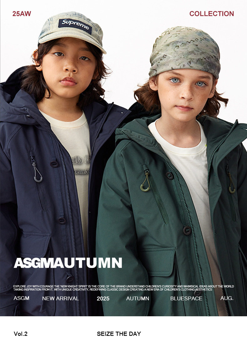 MQ家童装中大童极寒加厚羽绒服童中大童2025冬新款MQD马骑顿同款