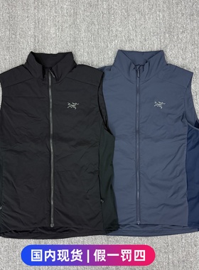 现货正品2025款Arc'teryx始祖鸟Atom Vest 棉服立领保暖男款马甲