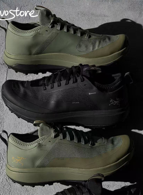 Arc'teryx Sylan GTX 防水低帮男鞋系带户外越野跑步鞋休闲运动鞋