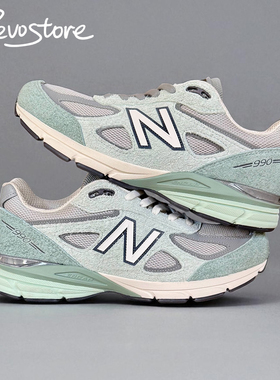 The Whitaker Group x New Balance 990v4复古低帮男女跑步运动鞋