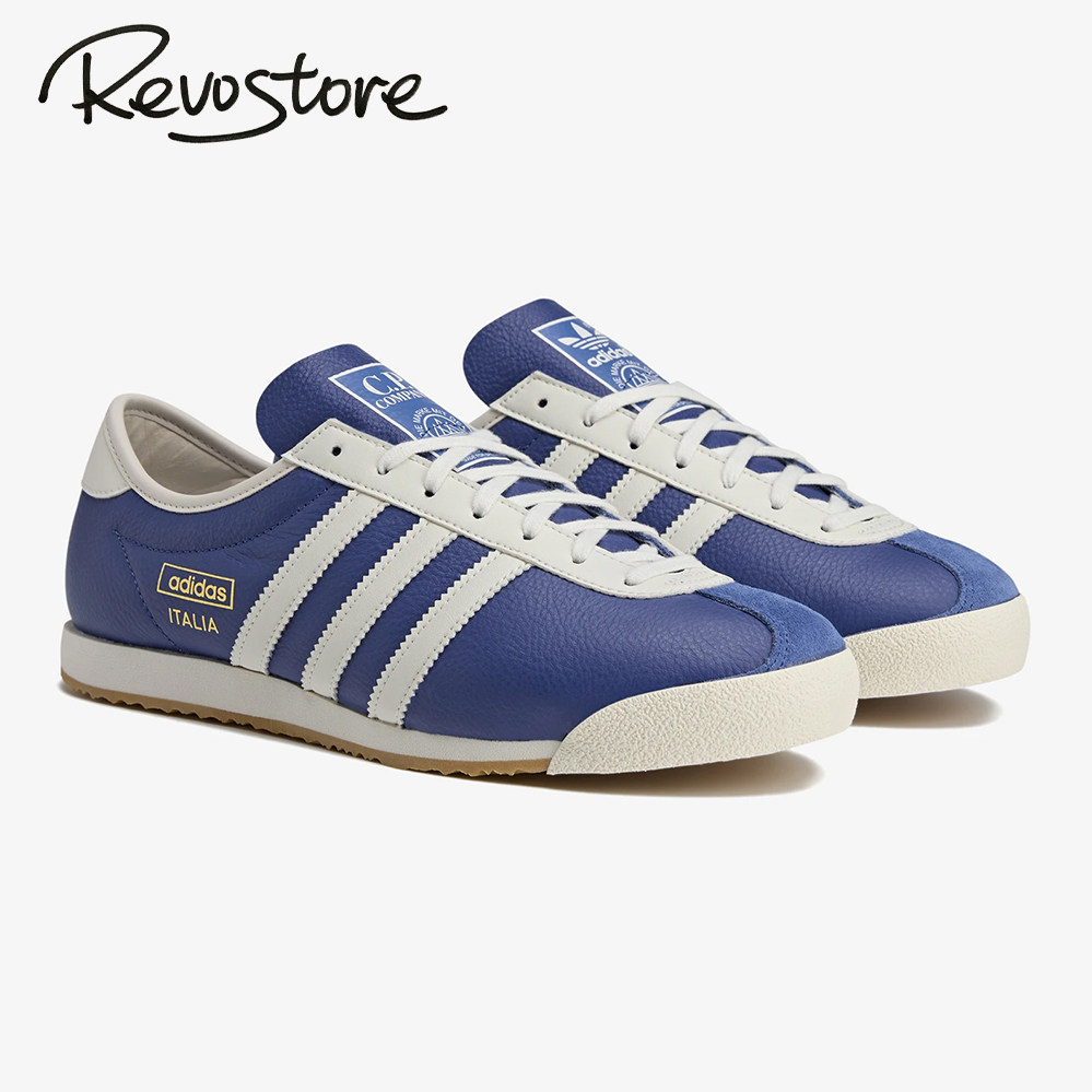 CP Company x adidas SPZL Italy 皮质复古低帮男女休闲运动板鞋