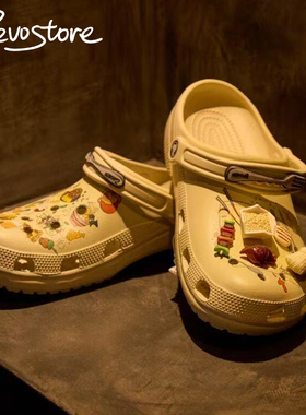 Luisito Comunica x Crocs Classic Clog 男女洞洞鞋运动包头拖鞋