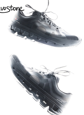 Slam Jam x On Cloudflow 5 低帮轻便透气男女跑步鞋系带运动鞋