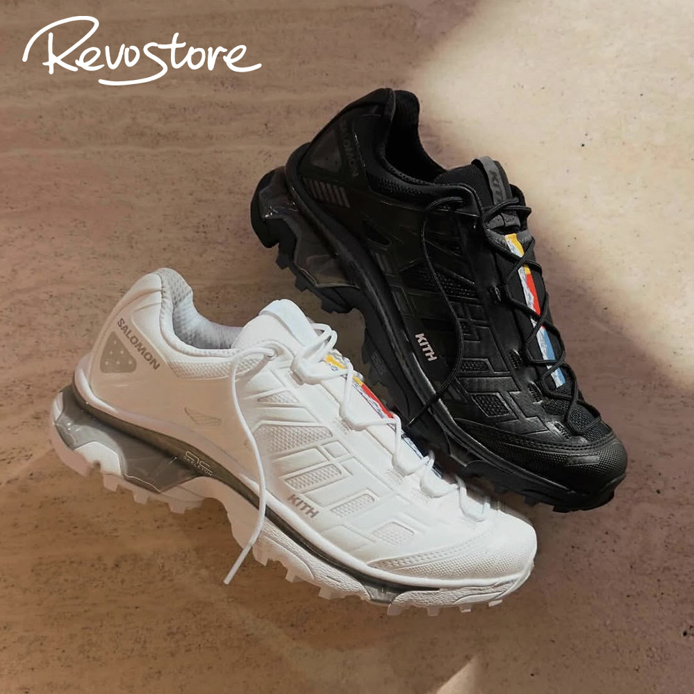 Kith x Salomon XT-4K 复古低帮男女户外越野跑步鞋休闲运动鞋