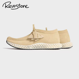 Ronnie Fieg x adidas x Clarks Wallabee 4D 男女休闲跑步运动鞋