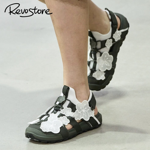 CecilieBahnsen小花女运动凉鞋