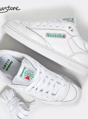 Reebok Club C Bulc x Beams 复古低帮男女鞋滑板鞋休闲鞋运动鞋