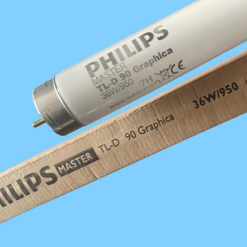 飞利浦 新国标灯箱欧标对色灯管D65 D50 TL83 TL84 CWF光源UV灯管