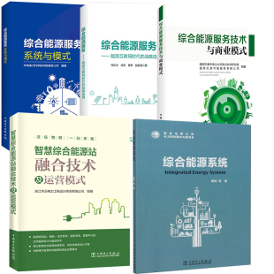 综合能源服务技术商业模式 综合能源系统曾鸣智慧综合能源站融合技术及运营模式 服务能源互联网时代战略选择服务系统模式 全5册
