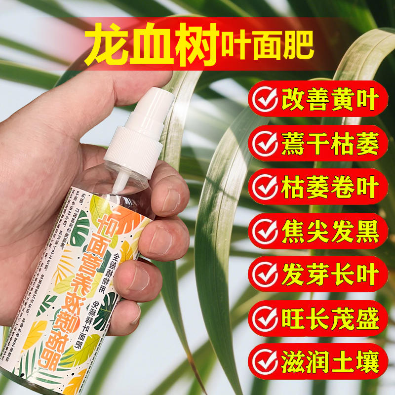 龙血树专用肥料盆栽树苗土壤复合营养液叶面肥氮磷钾肥水溶化肥料