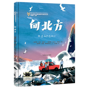 正版包邮 向北方 跟着海鸥去旅行 布拉迪斯拉法国际插画双年展获奖书系