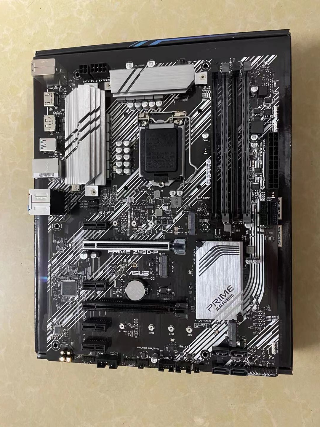 盒装全新asus/华硕 prime z490-p游戏主板十代u z490 f 1200针