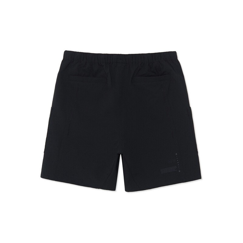 李宁男款夏季运动生活系列宽松舒适百搭户外简约休闲短裤AKSS061