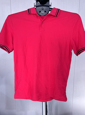 《购买前看详情B品》李宁短袖男子夏季休闲舒适宽松POLO衫DDDD549