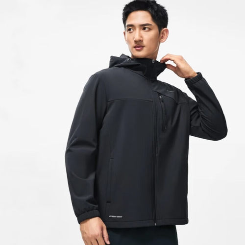 李宁跑训系列男外套保暖防泼水防风潮流时尚百搭运动风衣AFDT631