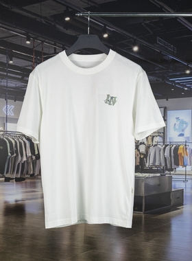 李宁2024夏季新品中国文化系列男女同款纯棉短袖文化衫AHSU319