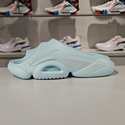 李宁2024夏季新品反伍BADFIVE Slide女子篮球场下拖鞋ABTU004