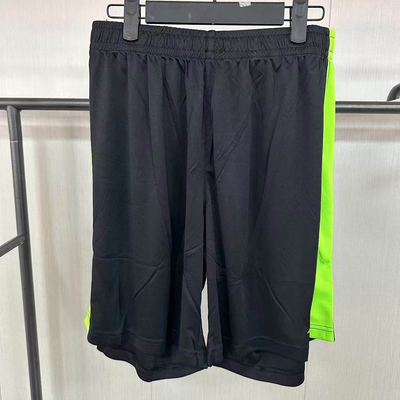 《购买前看详情B品》李宁短裤男松紧带速干篮球拼色运动裤AAPM097