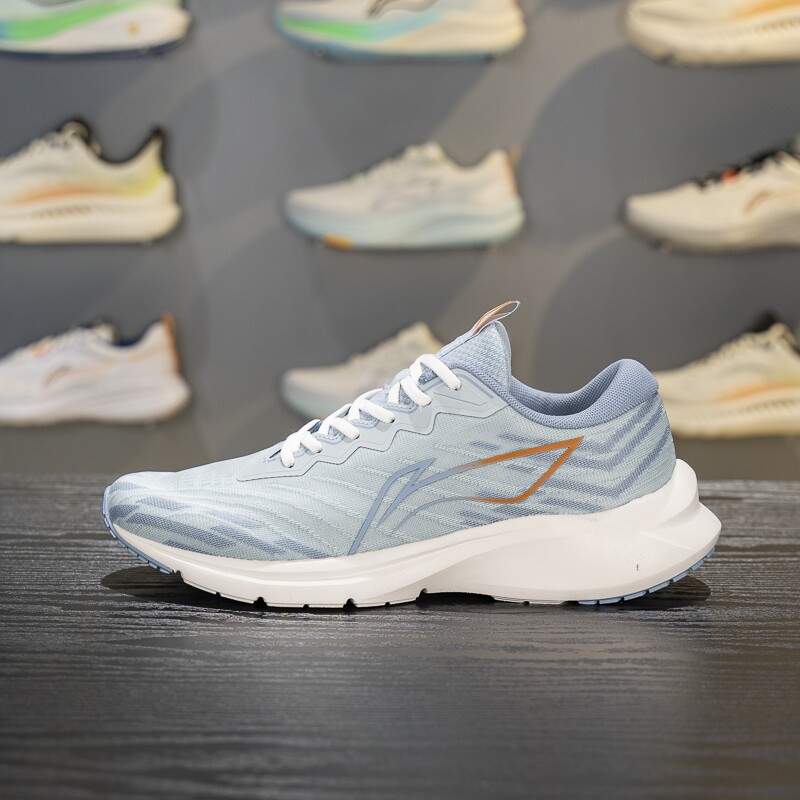 李宁跑步鞋男鞋2025夏季新款云雀网面透气休闲鞋运动鞋ARSV137