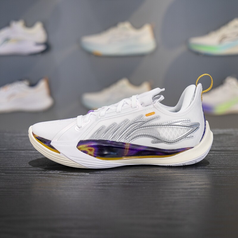 李宁音速13男大童篮球鞋2025秋季新款减震回弹透气运动鞋YKBV094