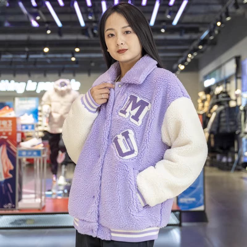 李宁怪兽大学联名外套女