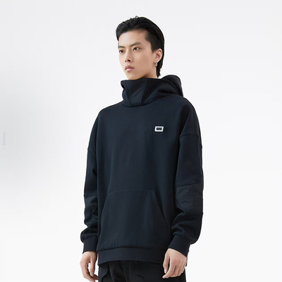 李宁春季LNG系列运动卫衣宽松透气百搭连帽上衣男款FCBD001